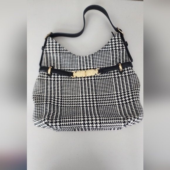 Talbots Herringbone Hobo Tote - Picture 1 of 7